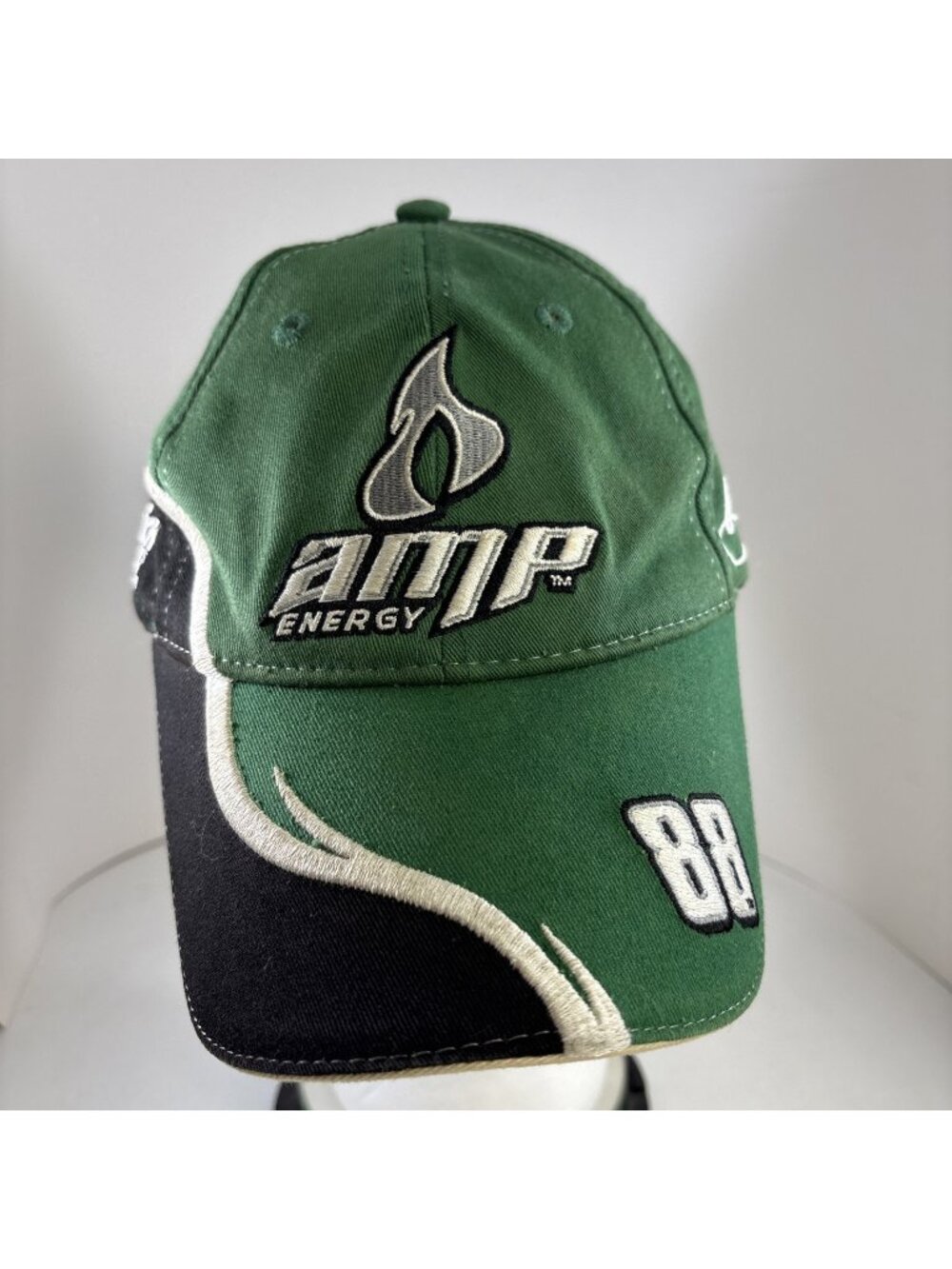 Dale Earnhardt Jr Amp Energy 88 Sponsor Hat Chase Authentics Green Black